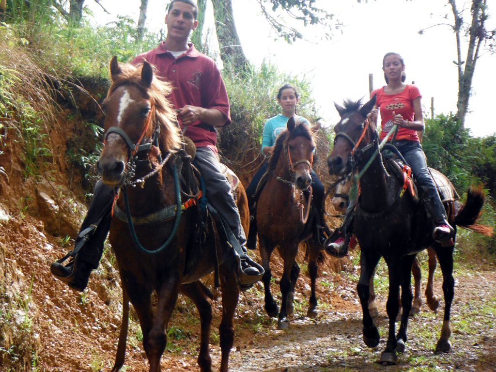 San juan horseback riding excursion