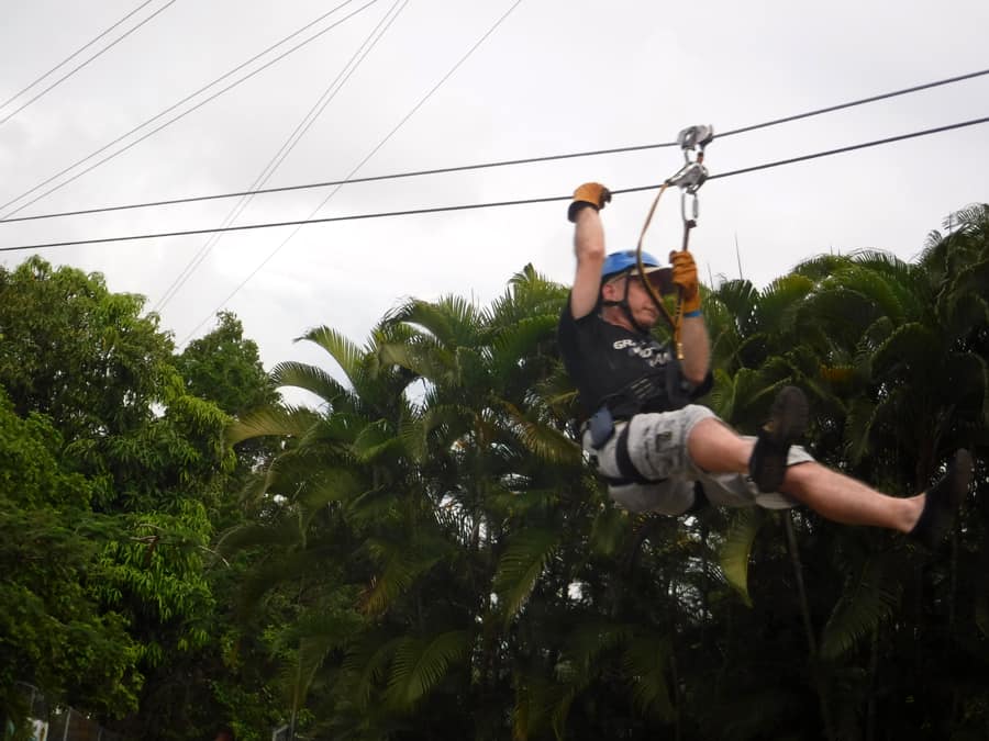 canopy zip line excursion san juan